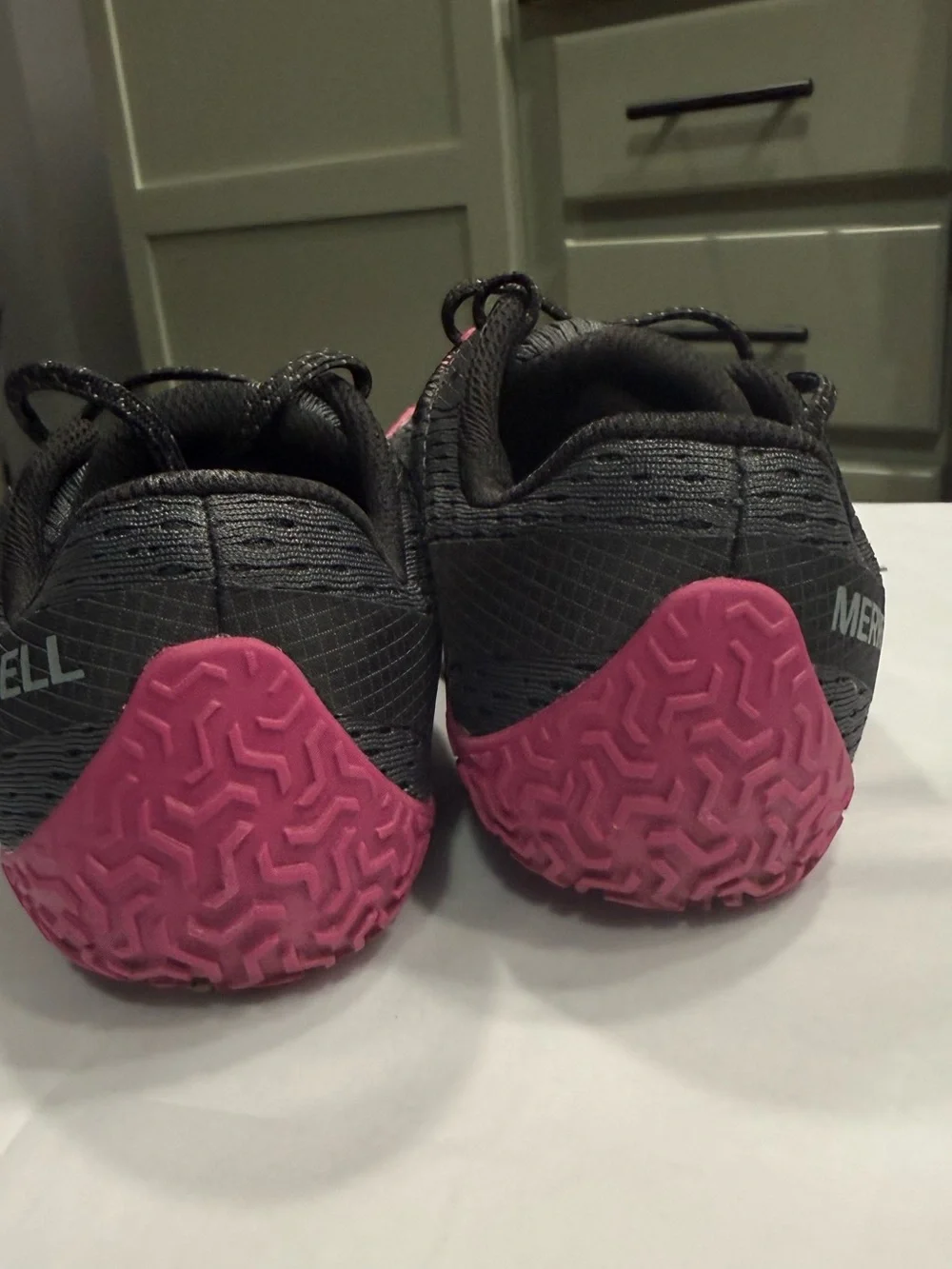 Merrell Gray and Pink Women's Trail Runner